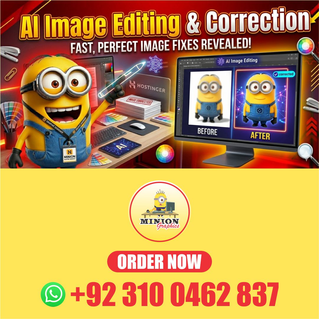 AI Image Editing & Correction Service