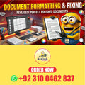 Professional Document Formatting & Fixing | Word, Excel, Adobe, PDF & More