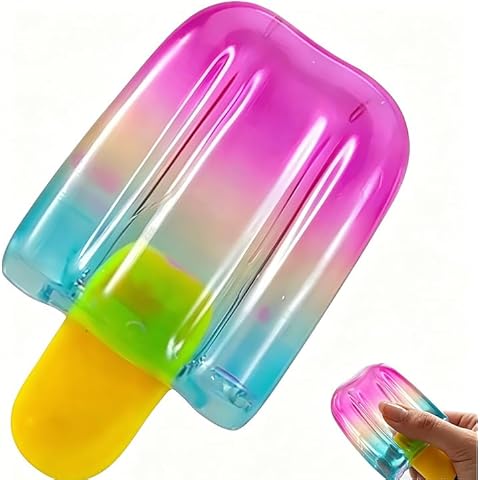 Anti Anxiety Toy Squishy Dumpling Sensory Toy Squishies Stress Relief Toy Squishys Fidget Toy Gift Item of Ice Cream and Cone Shapes Toy for Kids and Adults