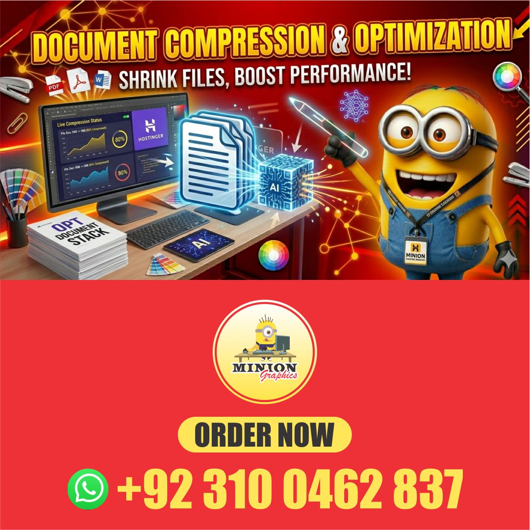Document Compression, Optimization, Resize & Image Cropping Services
