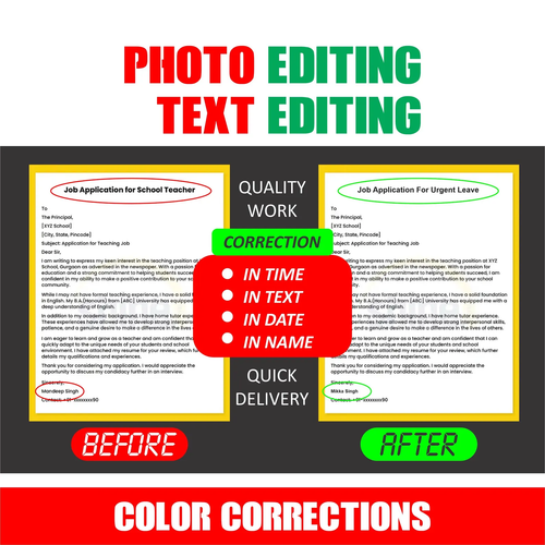 Custom Fillable PDF Form, Photoshop Editing, Add Remove Change Text Replace, Date, Name, Logo, Color Correction, Photo Editing PDF Editing
